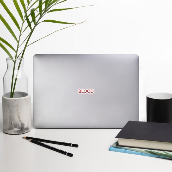 BLOOD Bubble-free stickers - Image 3