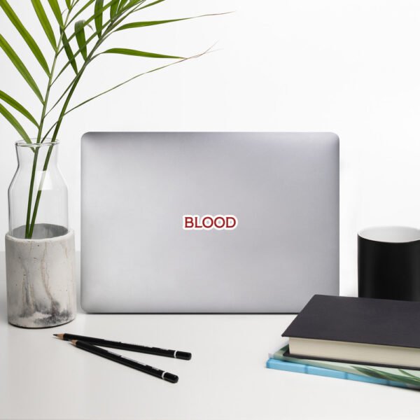 BLOOD Bubble-free stickers - Image 6