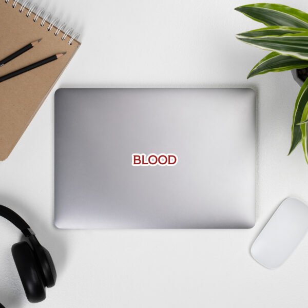 BLOOD Bubble-free stickers - Image 7