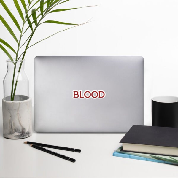 BLOOD Bubble-free stickers - Image 9